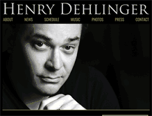 Tablet Screenshot of henrydehlinger.com
